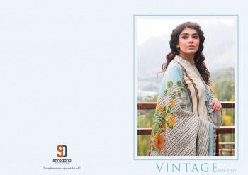 Shraddha Designer Vintage 3 Nx pakistani Suits catalog