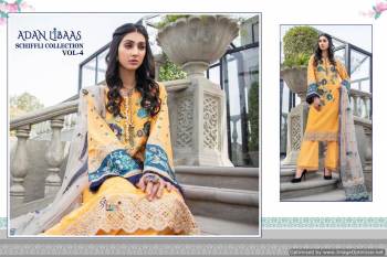 Shree Fab Adan Libas Chiffli collection vol 4 pakistani Suits