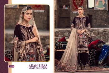 Shree fab Adan libas velvet pakistani Suits wholesaler