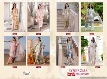 Shree Fab Ayesha Zara Remix Pakistani Suits catalog