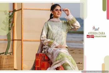 Shree Fab Ayesha Zara Remix Pakistani Suits catalog