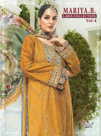 Shree Fab Maria b lawn Collection vol 4 pakistani Suits