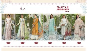 Shree Fab Maria b lawn Collection vol 4 pakistani Suits