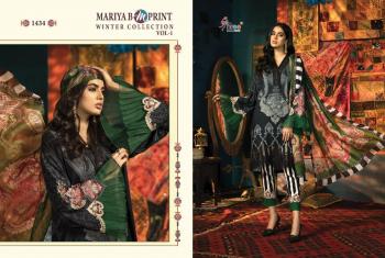 Shree fab maria b m print winter Collection 1 Pakistani Woollen Suits