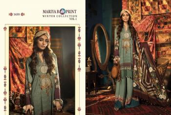 Shree fab maria b m print winter Collection 1 Pakistani Woollen Suits