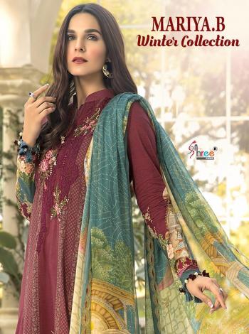 Shree fab maria b Winter Collection pakistani Suits