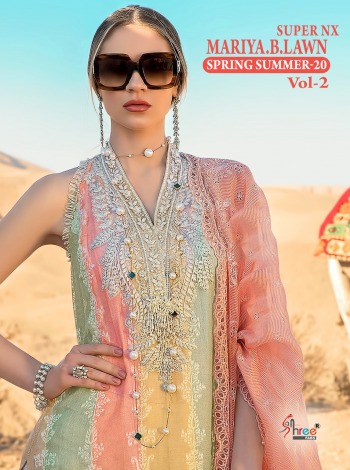 Shree Fab Mariya b Lawn Spring Summer 20 vol 2 Super NX