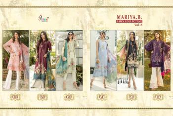 Shree Fab Mariya b Lawn vol 6 Pakistani Suits catalog