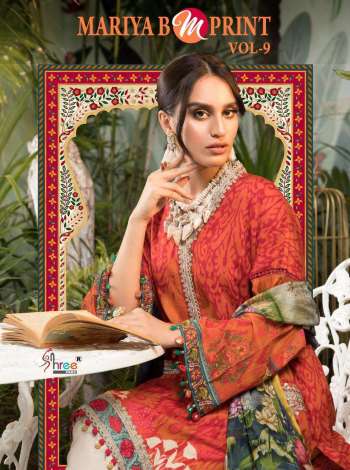 Shree Fab Mariya b M print vol 9 Pakistani Suits wholesaler