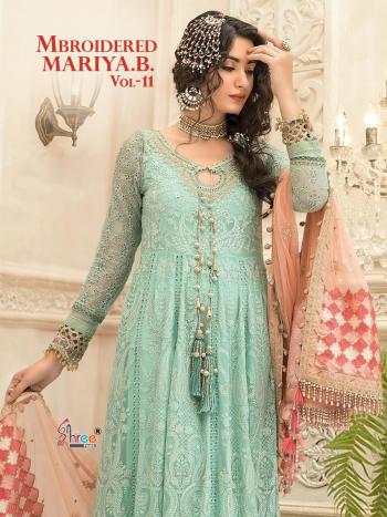 Shree fab mbroidered mariya b vol 11 Pakistani Suits