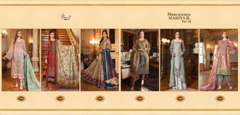 Shree fab Mbroidered mariya b vol 12 pakistani Suits