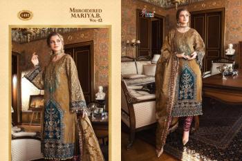 Shree fab Mbroidered mariya b vol 12 pakistani Suits