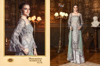 Shree fab Mbroidered mariya b vol 12 pakistani Suits