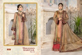 Shree fab Mbroidered Mariya b vol 14 Pakistani Suits Catalog