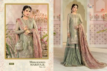 Shree fab Mbroidered Mariya b vol 14 Pakistani Suits Catalog