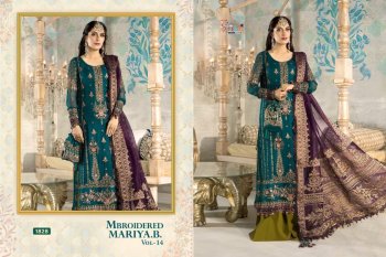 Shree fab Mbroidered Mariya b vol 14 Pakistani Suits Catalog