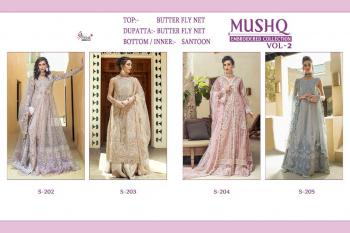 Shree Fab Mushq Embroidered collection vol 2 pakistani Suits