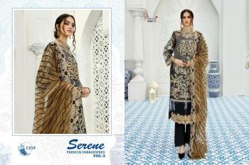 Shree Fab Serene premium Embroidered vol 3 pakistani Suits