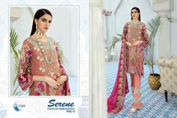 Shree Fab Serene premium Embroidered vol 3 pakistani Suits