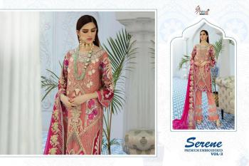 Shree Fab Serene premium Embroidered vol 3 pakistani Suits