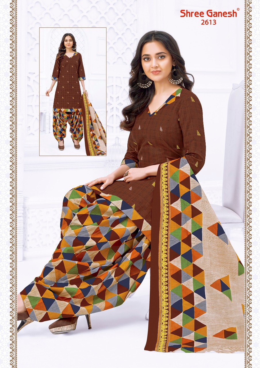 Catalog Fashion Mart » Shree Ganesh Hansika vol 6 Cotton Punjabi Dress ...