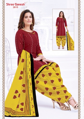 Shree Ganesh Hansika vol 6 Cotton Punjabi Dress Material