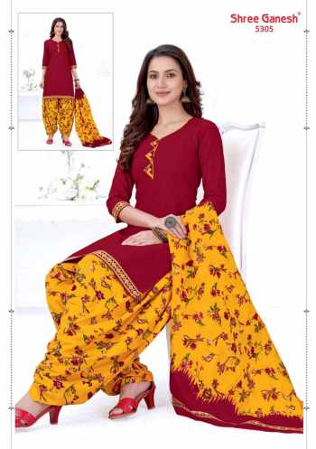 Shree ganesh Panchi vol 4 Cotton punjabi Dress wholesale