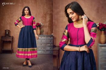 Shubh Nx Peacock Tafeeta kurtis buy wholesale Price