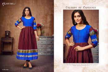 Shubh Nx Peacock Tafeeta kurtis buy wholesale Price