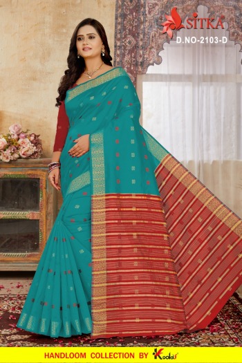 Sitka Berlin 2103 Series Cotton Saree wholesale Price