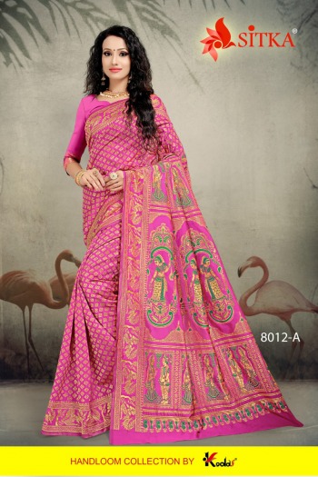 Sitka Grah Laxmi 8012 Series Handloom Saree wholesaler