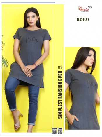 Smylee Koko Hosiery T-shirt wholesale Price