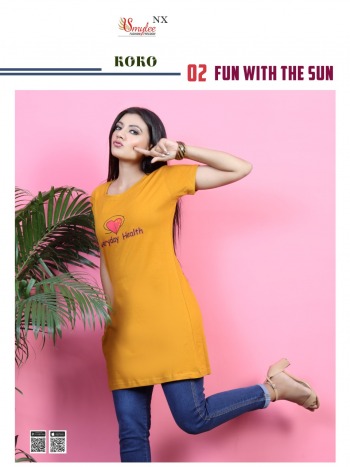 Smylee Koko Hosiery T-shirt wholesale Price