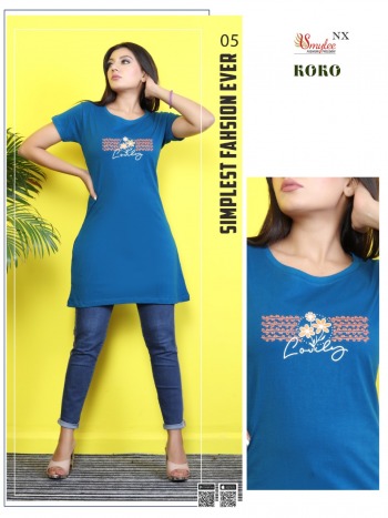 Smylee Koko Hosiery T-shirt wholesale Price