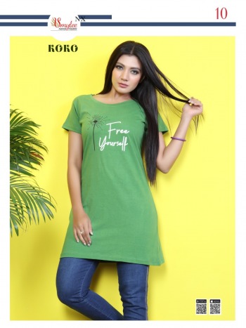 Smylee Koko Hosiery T-shirt wholesale Price