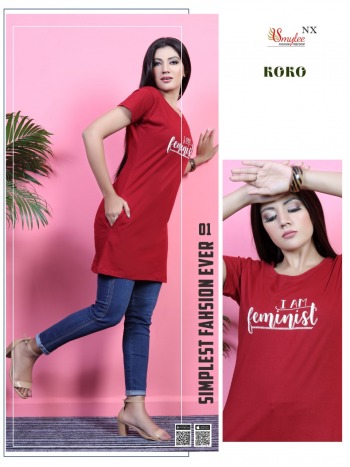 Smylee Koko Hosiery T-shirt wholesale Price