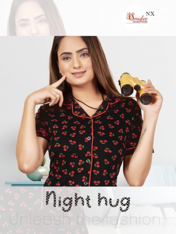 Smylee Night hug girls night suits buy wholesale price