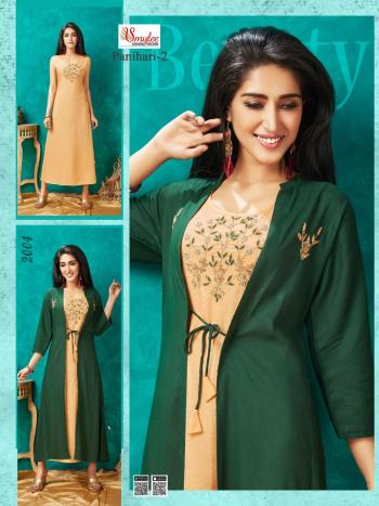 Smylee Panihari vol 2 Hand Work kurtis with Shrug buy wholesale price