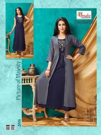 Smylee Panihari vol 2 Hand Work kurtis with Shrug buy wholesale price