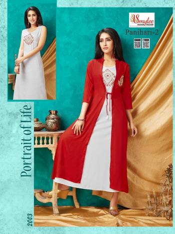 Smylee Panihari vol 2 Hand Work kurtis with Shrug buy wholesale price