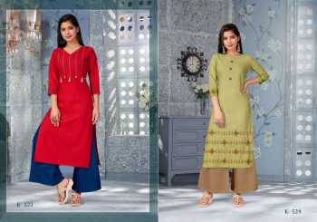 Snapstyle Mehar Cotton Embroidered Kurtis wholesaler