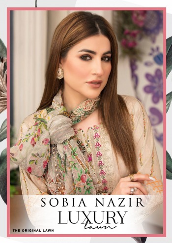 Sobia nazir luxury Lawn pakistani Suits buy wholesale Price