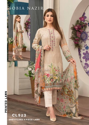 Sobia nazir luxury Lawn pakistani Suits buy wholesale Price