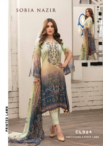 Sobia nazir luxury Lawn pakistani Suits buy wholesale Price