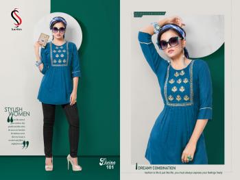 SS Kurtis Divine Rayon Western Tops wholesaler