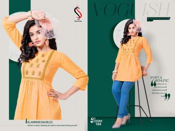 SS Kurtis Divine Rayon Western Tops wholesaler