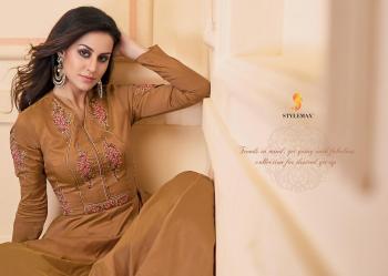 Style Max Almirah vol 4 Soft Silk Stitched Gown wholesale Price