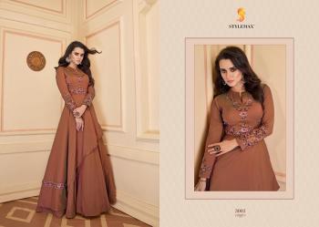 Style Max Almirah vol 4 Soft Silk Stitched Gown wholesale Price