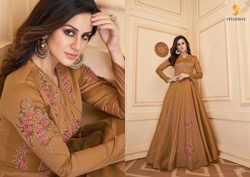 Style Max Almirah vol 4 Soft Silk Stitched Gown wholesale Price