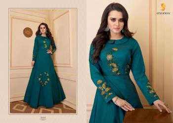 Style Max Almirah vol 4 Soft Silk Stitched Gown wholesale Price